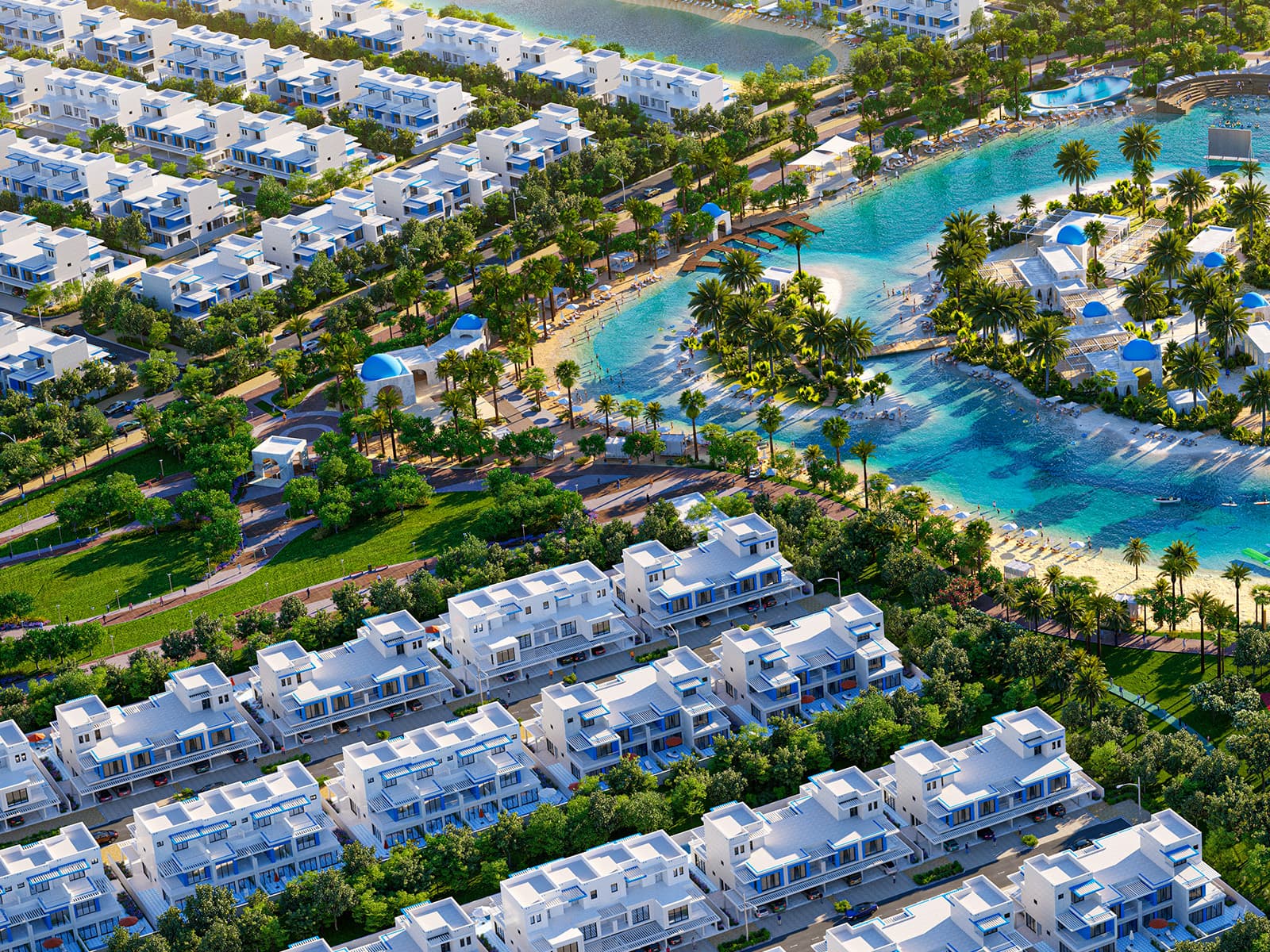 Damac Lagoons community